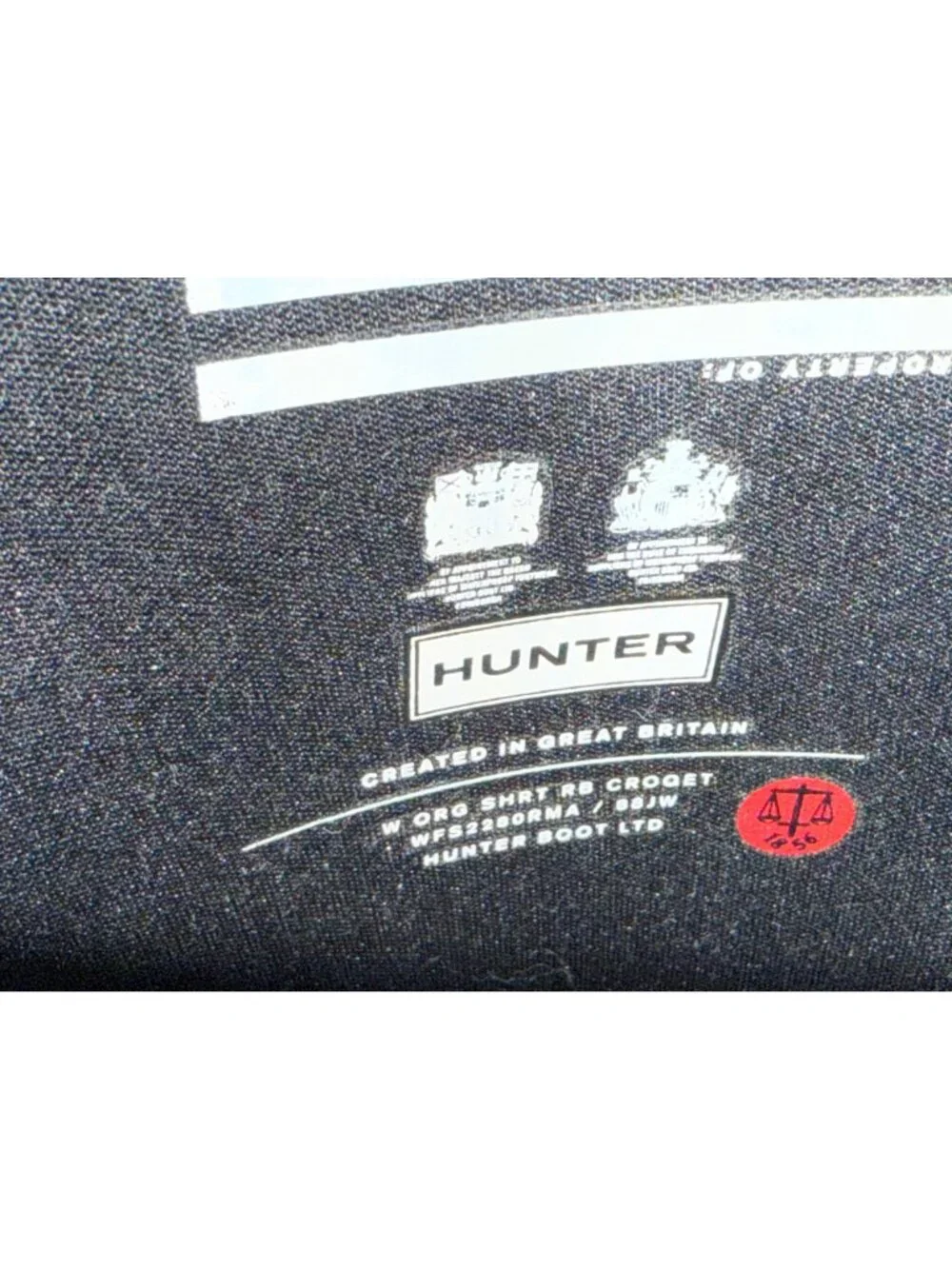 Hunter Women's Black Multi Striped Rain Boots - Size 7 US - New